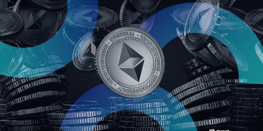 Ether Machine 以 5690 万美元买入 ETH，成为第三大 ETH 持有者