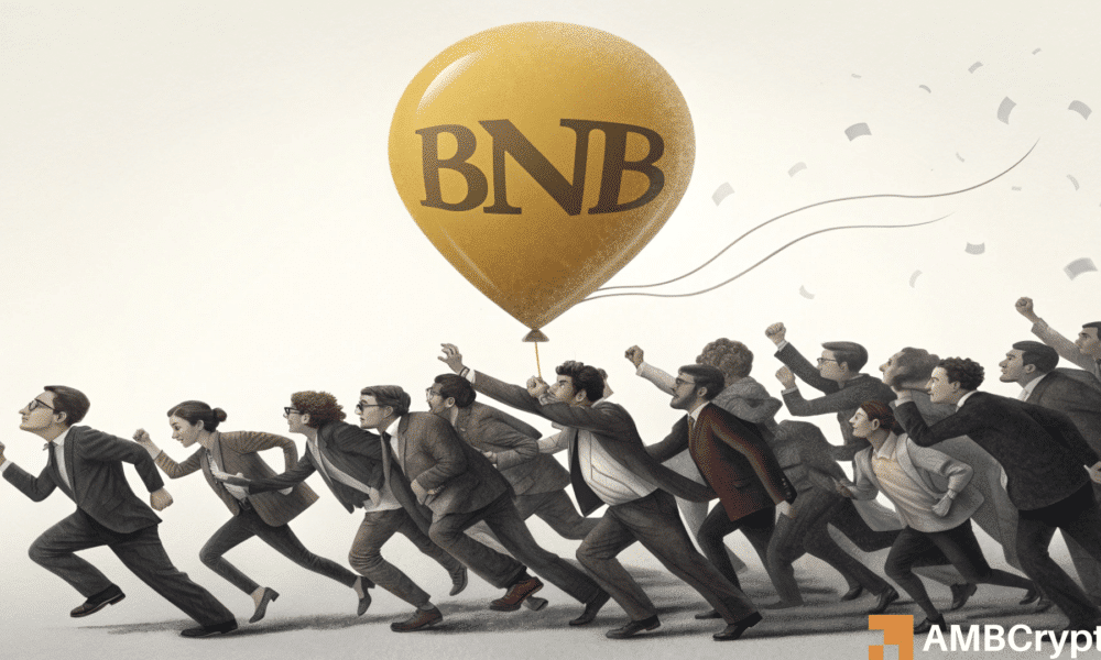 BNB 的价格在创下历史新高后有所降温，但仍有可能达到 1000 美元的目标吗？