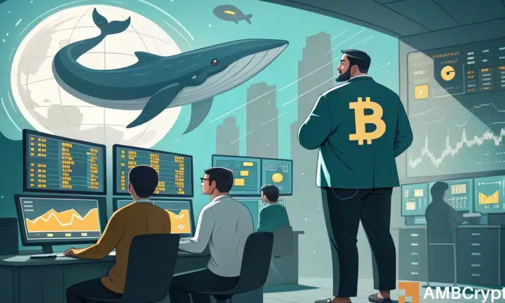 比特币下跌 5%，鲸鱼获利了结——是时候卖出还是应该等待？