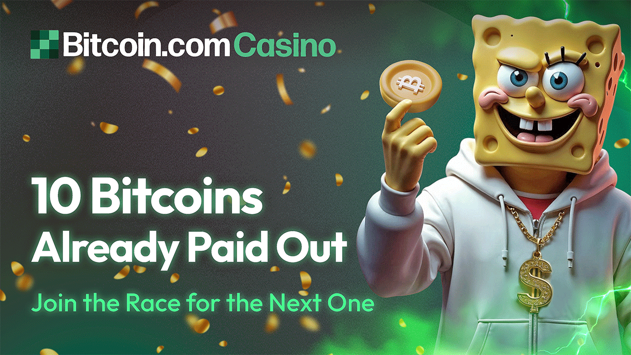 Bitcoin.com 赌场每周 1 BTC 锦标赛已派发 10 BTC 奖金，奖金规模还在不断扩大