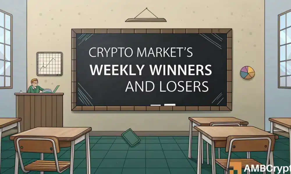 加密货币市场的每周赢家和输家——AERO、LDO、XMR、TON