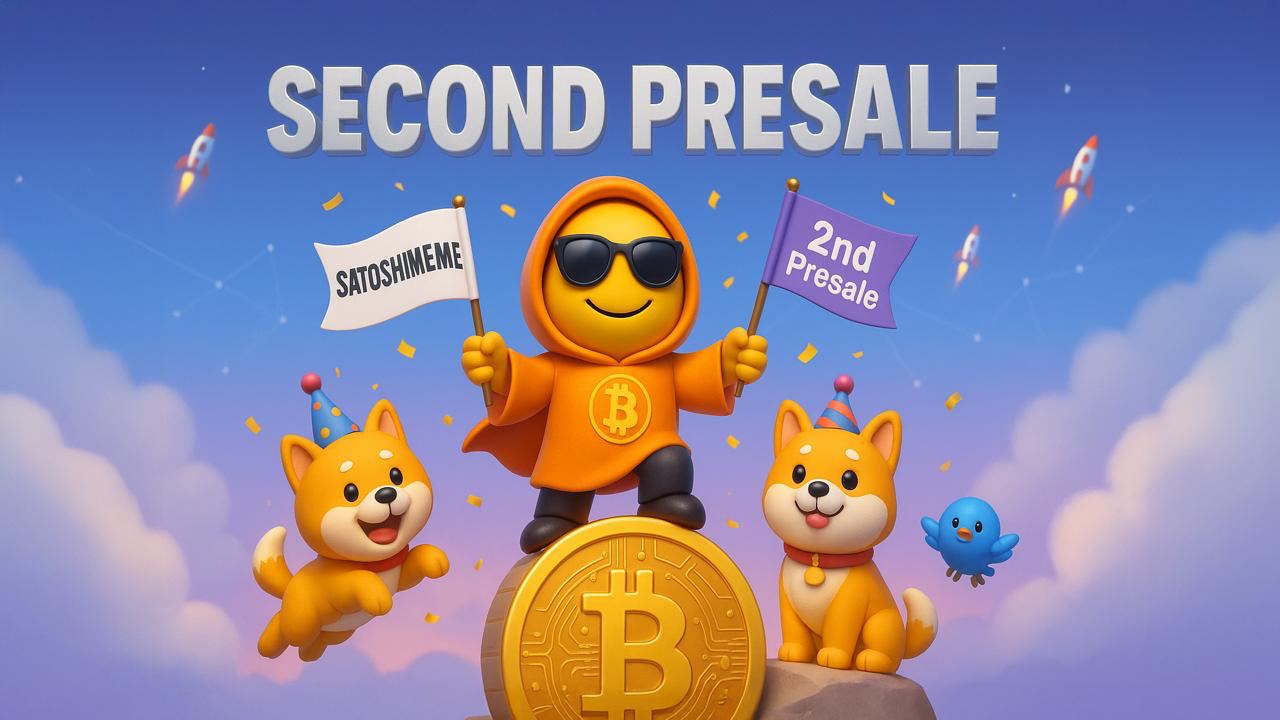 传承中本聪哲学的“$SATOSHI”在第一轮售罄后开启第二轮预售